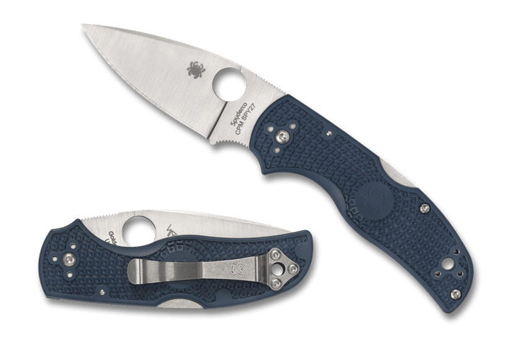 Spyderco Native 5 Lockback Blue FRN CPM-SPY27 - Knives.mx