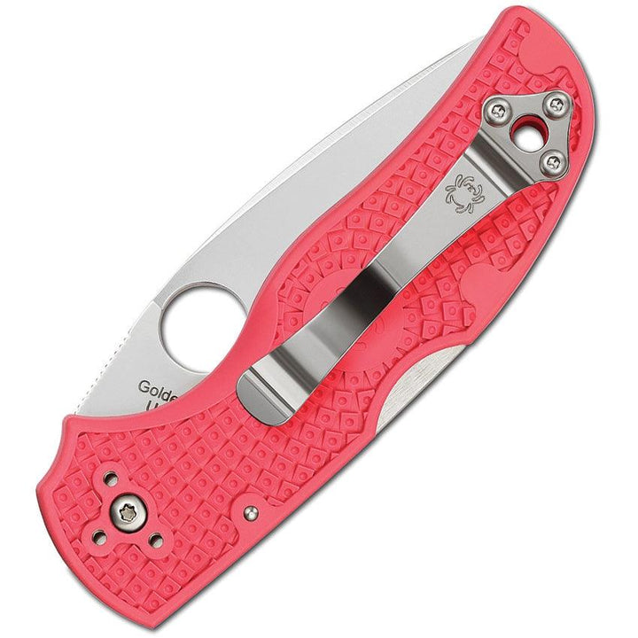 Spyderco Native 5 Lockback Pink Heals FRN CPM S35VN - Knives.mx