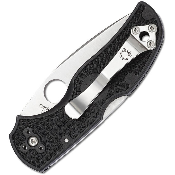 Spyderco Native 5 Lockback Serrated Black FRN S30V - Knives.mx