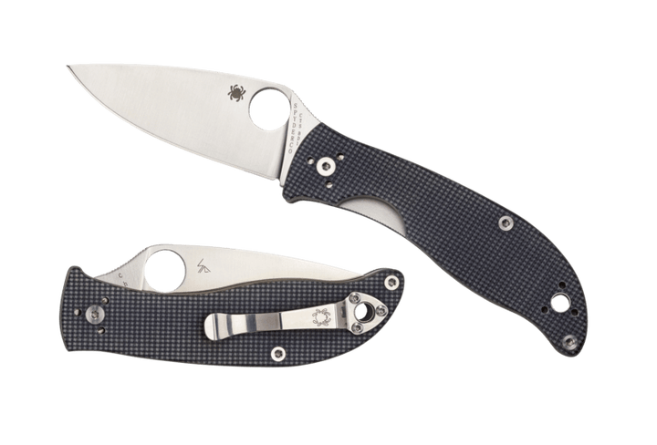 Spyderco Polestar Gray G10 Satin CTS-BD1 - Knives.mx