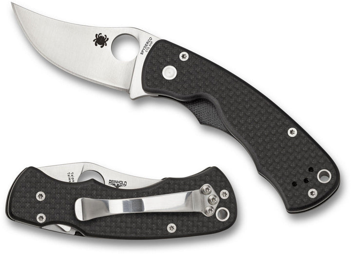 Spyderco Reinhold Rhino Compression CF / G10 Satin CTS-XHP - Knives.mx