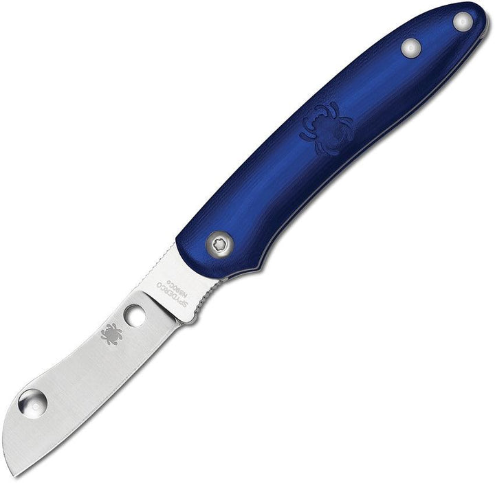 Spyderco Roadie Blue Plain - Knives.mx