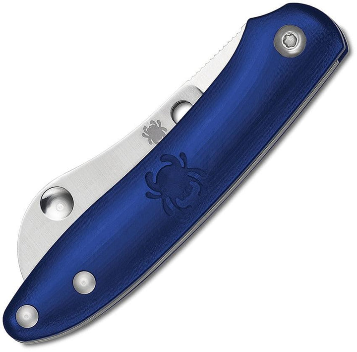 Spyderco Roadie Blue Plain - Knives.mx