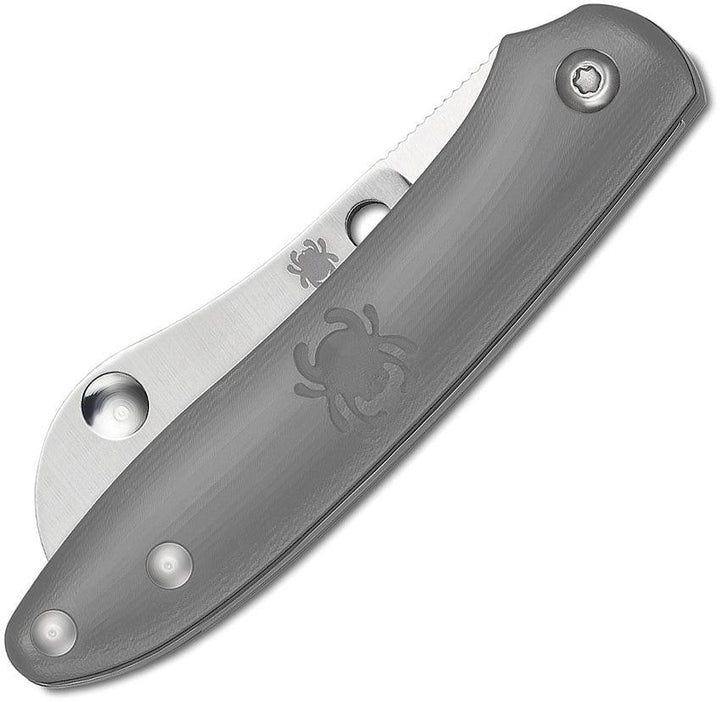 Spyderco Roadie Gray Plain - Knives.mx