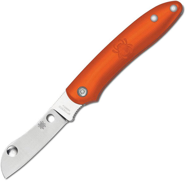 Spyderco Roadie Orange Plain - Knives.mx