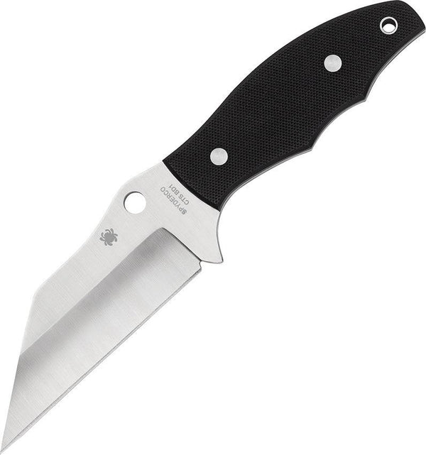Spyderco Ronin 2 Black G10 Satin Wharncliffe CTS BD1N - Knives.mx