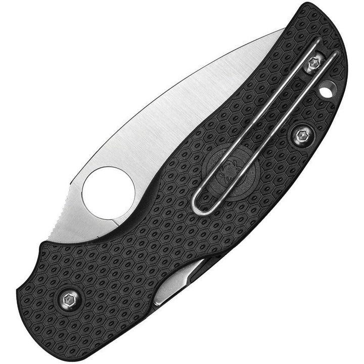 Spyderco Sage 5 Compression Lock Black FRN Satin CPM S30V - Knives.mx