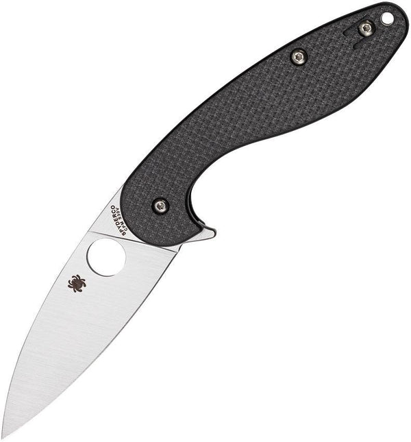 Spyderco Sliverax Compression Lock Carbon Fiber/G10 Satin CPM S30V - Knives.mx