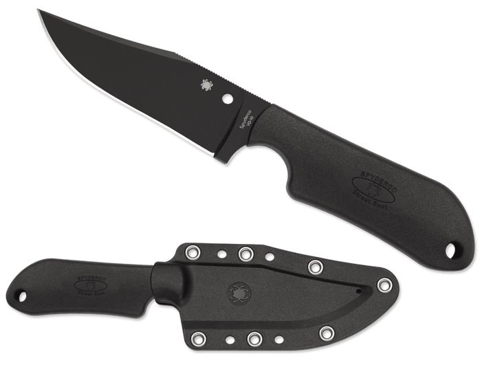 Spyderco Street Beat All Black FRN/KRATON VG-10 - Knives.mx