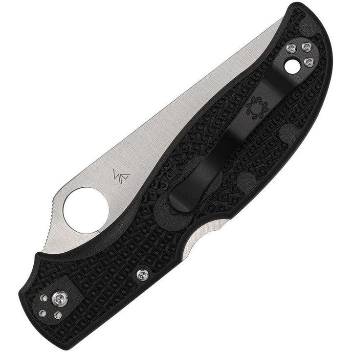 Spyderco Stretch 2 XL Lockback Black FRN Satin Spyderedge VG-10 - Knives.mx
