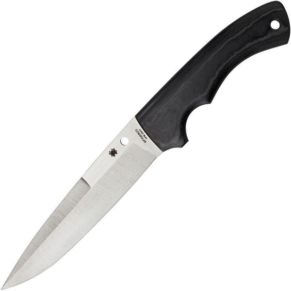 Spyderco Sustain Fixed Blade Black Smooth G10 CPM-20CV - Knives.mx