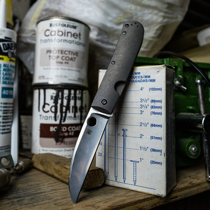Spyderco Swayback Reeve Titanium SW Wharncliffe CTS-XHP - Knives.mx