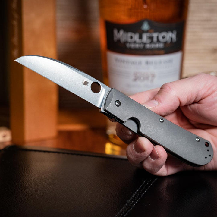 Spyderco Swayback Reeve Titanium SW Wharncliffe CTS-XHP - Knives.mx