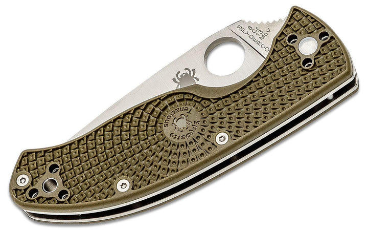 Spyderco Tenacious Linerlock FRN OD Green - Knives.mx