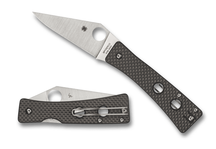 Spyderco Watu Compression Lock Carbon fiber/G10 Satin CPM-20CV - Knives.mx