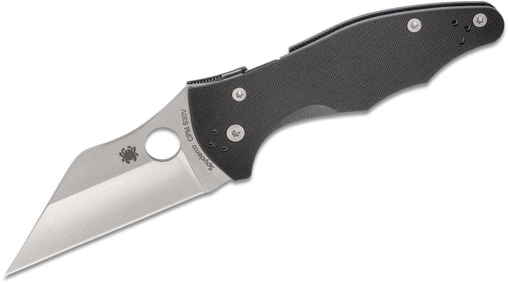 Spyderco Yojimbo 2 Compression Lock Black G10 Wharncliffe CPM S30V - Knives.mx