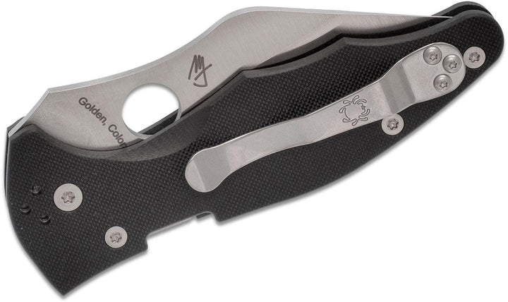 Spyderco Yojimbo 2 Compression Lock Black G10 Wharncliffe CPM S30V - Knives.mx