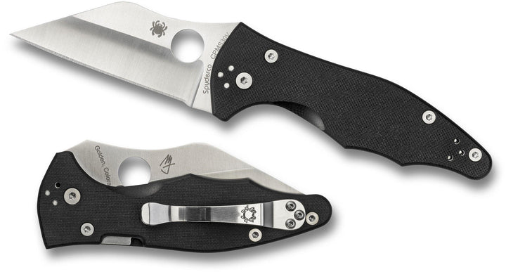 Spyderco Yojimbo 2 Compression Lock Black G10 Wharncliffe CPM S30V - Knives.mx