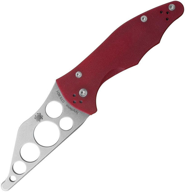 Spyderco Yojimbo 2 Trainer Red G10 CTS-BD1 - Knives.mx