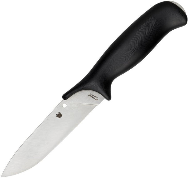 Spyderco Zoomer Black G10 Satin CPM-20CV - Knives.mx