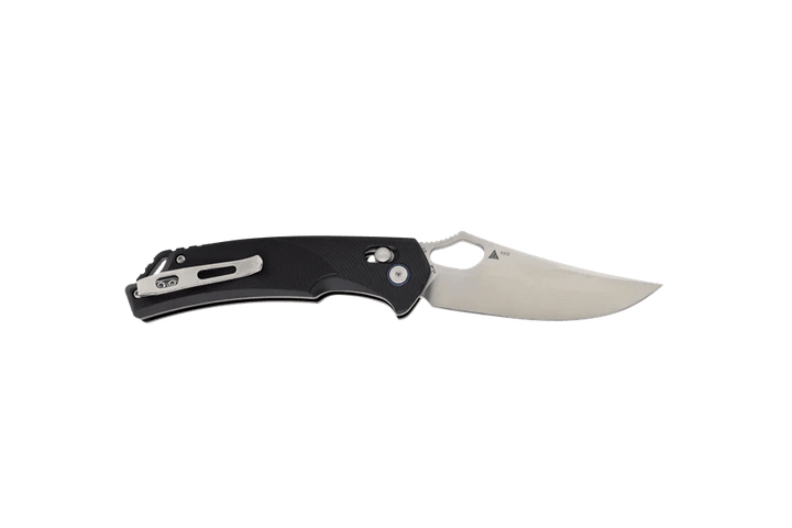 SRM Knives 9202 Ambi Lock Black G10 Satin D2 - Knives.mx