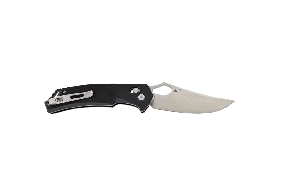 SRM Knives 9202 Ambi Lock Black G10 Satin D2 - Knives.mx