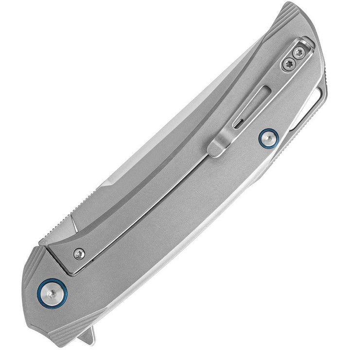 SRM Knives Asika Large Framelock Gray Titanium 154CM - Knives.mx