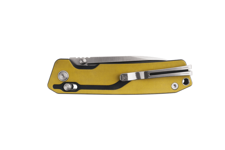 SRM Knives Rubik 7228 Black & Yellow G10 Satin VG-10 - Knives.mx