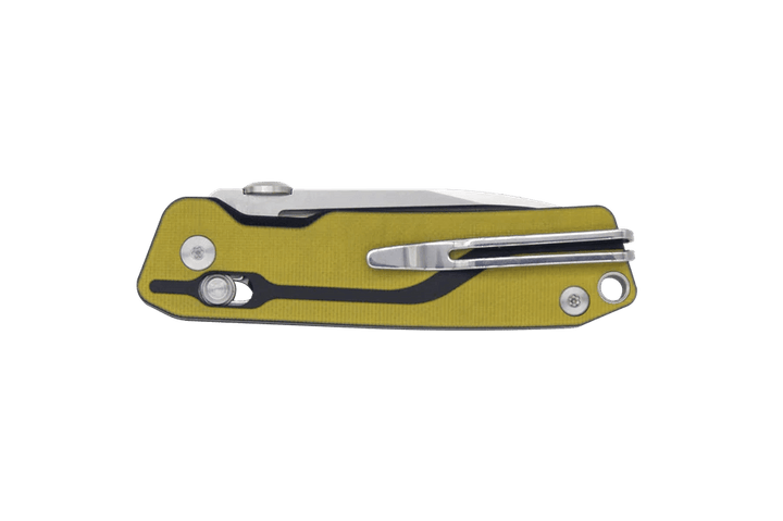 SRM Knives Rubik 7228 Black & Yellow G10 Satin VG-10 - Knives.mx