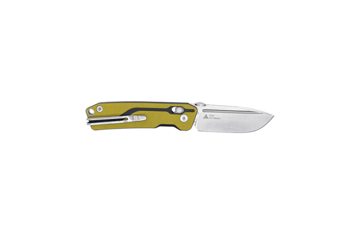 SRM Knives Rubik 7228 Black & Yellow G10 Satin VG-10 - Knives.mx