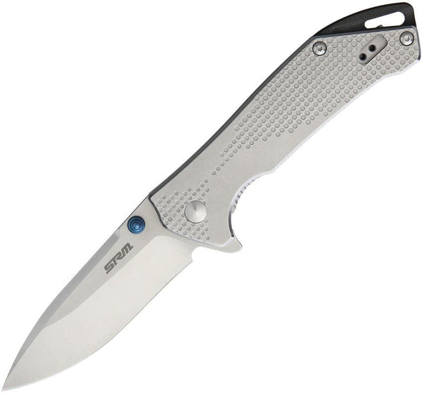 SRM Knives SRM 9015 Framelock Stainless Satin 12C27 Sandvik - Knives.mx