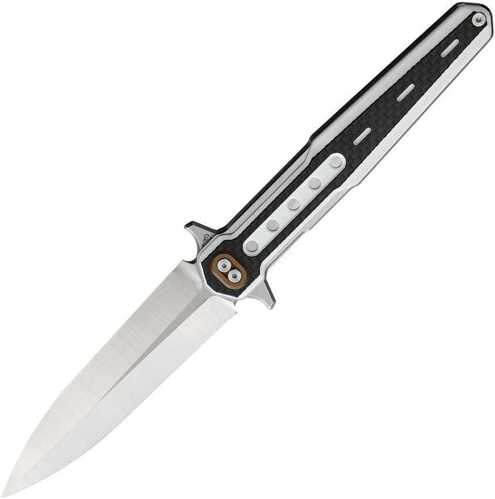 Stedemon NOC DG12 Linerlock White G10 Two Tone 440C - Knives.mx