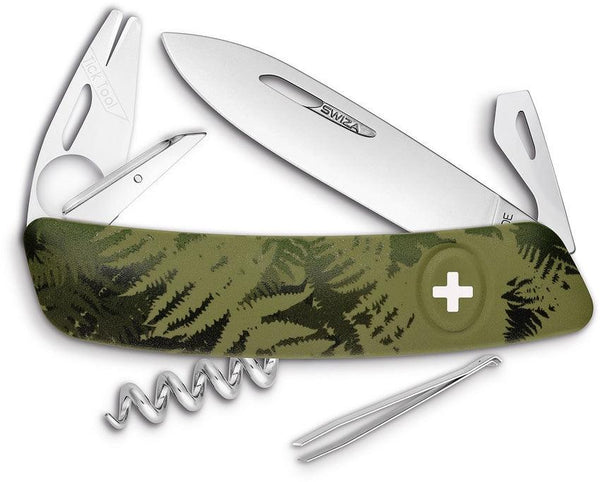 Suiza Multiusos SWIZA TT03 Tick Tool OD Fern - Knives.mx
