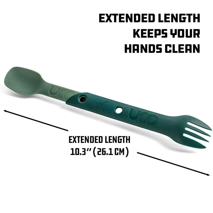 Switch Spork Utensil Set Grn/ Kit utensilios camping - Knives.mx