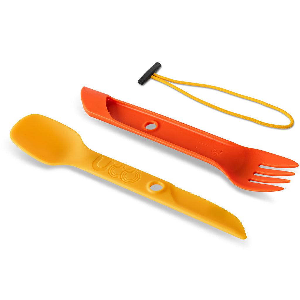 Switch Spork Utensil Set Sunrise/ Kit utensilios camping - Knives.mx