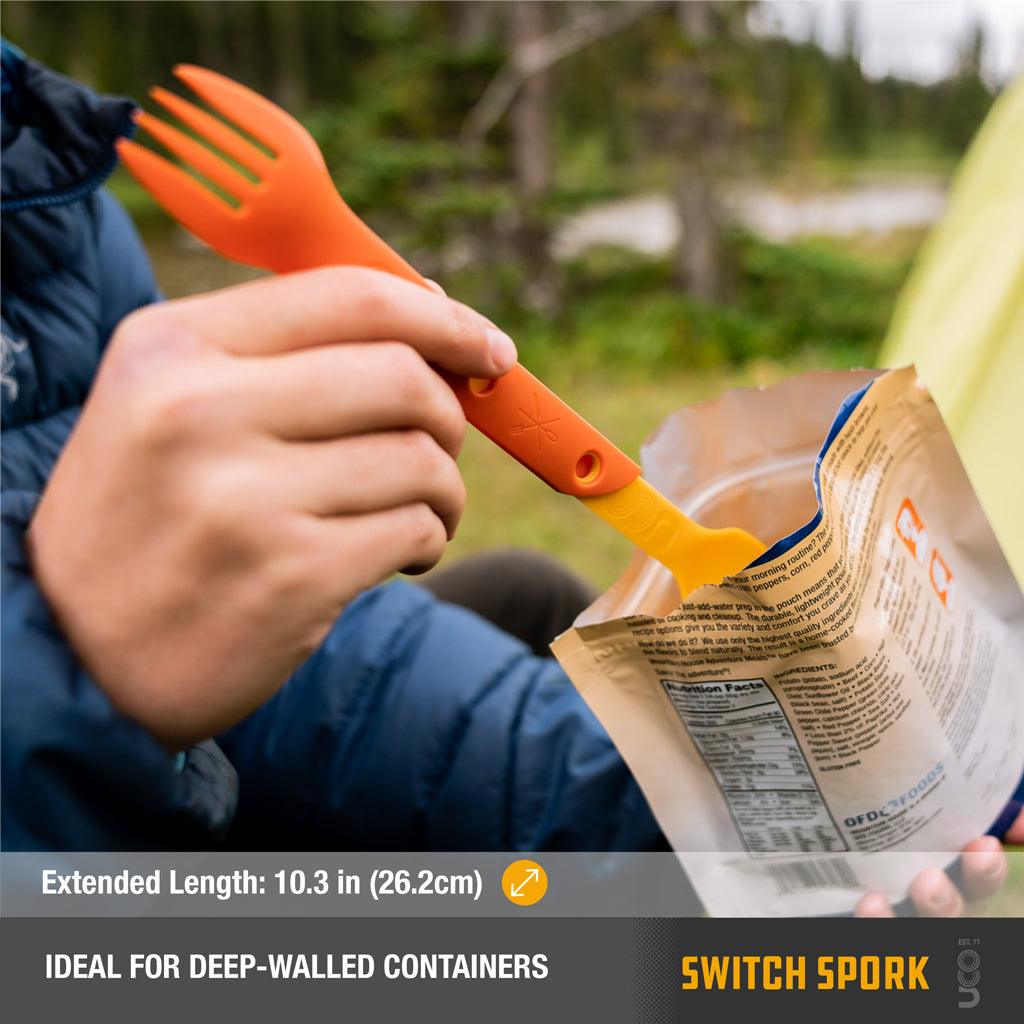 Switch Spork Utensil Set Sunrise/ Kit utensilios camping - Knives.mx