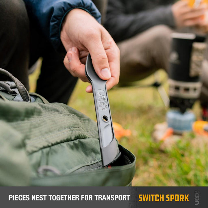 Switch Spork Utensil Set Vent/ Kit utensilios camping - Knives.mx