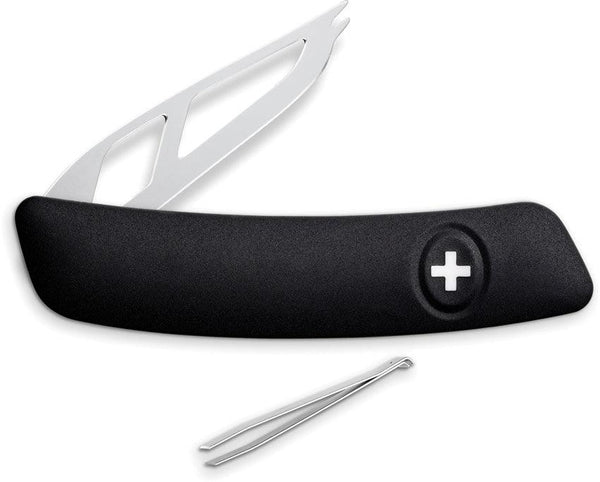 Swiza CH00 Cheese Knife Black - Knives.mx