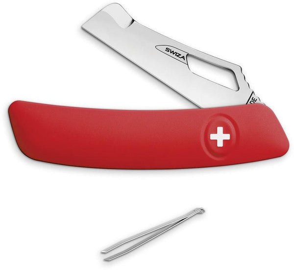 Swiza Garden Grafting Knife Red - Knives.mx