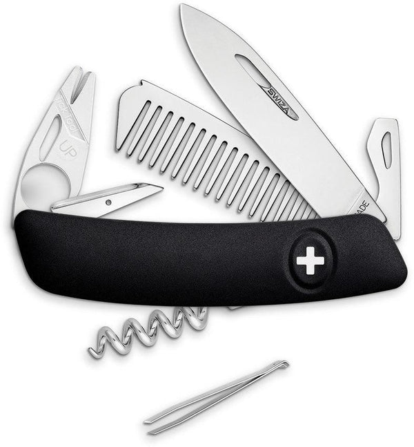 Swiza Pet and Outdoor Knife Black - Knives.mx