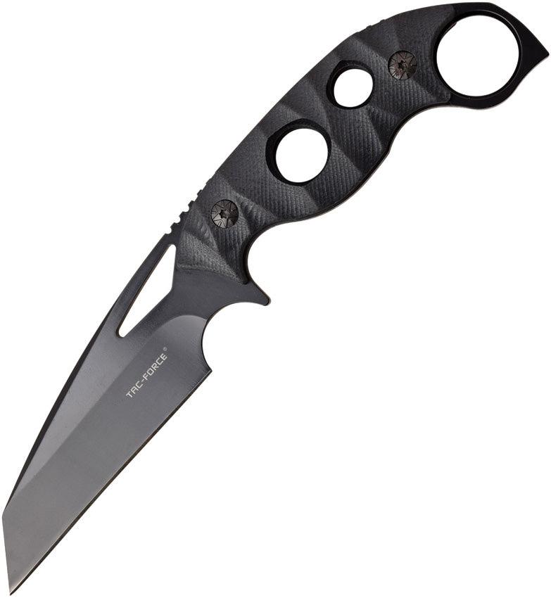 Tac Force Fixed Blade Blackout G10 Wharncliffe 3Cr13 - Knives.mx