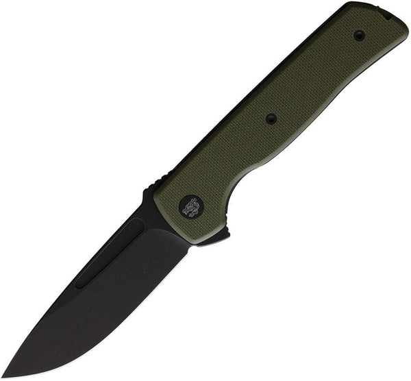 Terzuola Knives ATCF Lite Linerlock Green G10 Black Nitro V - Knives.mx