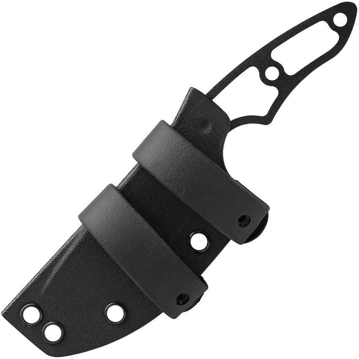 TOPS Knives 3 Pointer Skeletonized Black Traction Coated 1095HC - Knives.mx