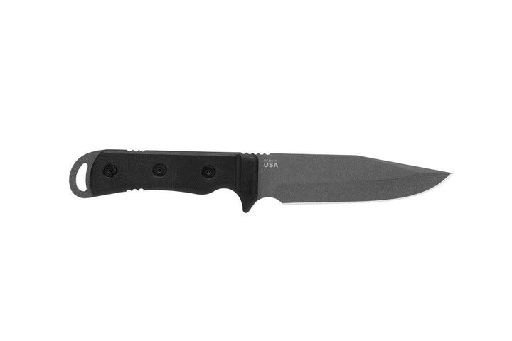 TOPS Knives AIR WOLFE Black G10 Gray 1095HC - Knives.mx