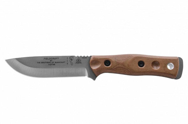 TOPS Knives aka BOB Fieldcraft knife Tumble Finish 154CM - Knives.mx