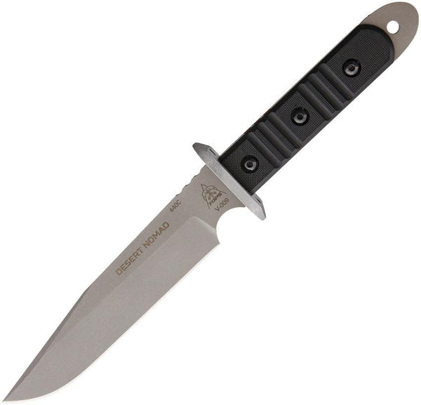 TOPS Knives Desert Nomad Black G10 Tumble 440C - Knives.mx