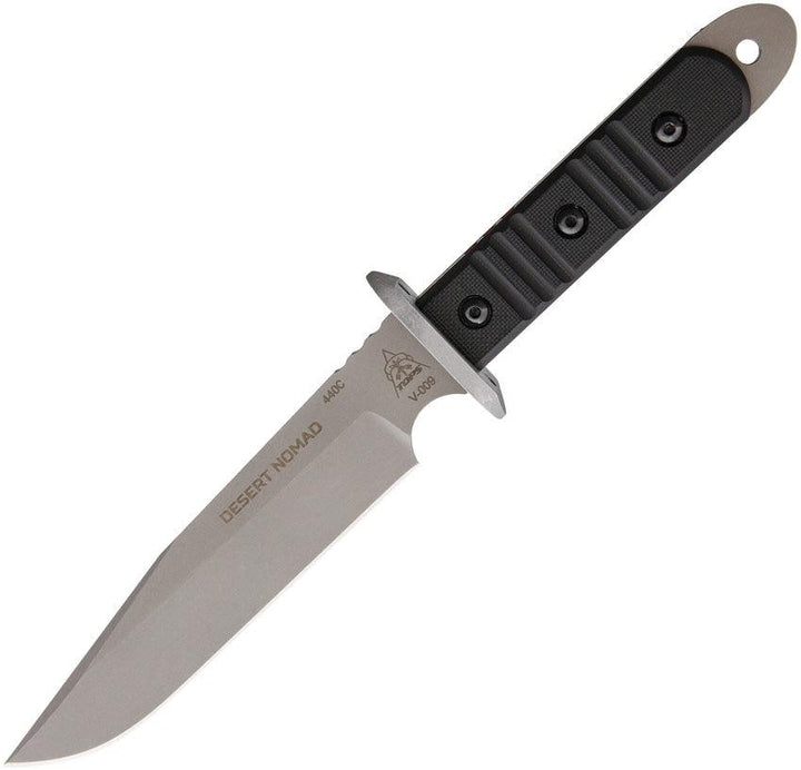 TOPS Knives Desert Nomad Black G10 Tumble 440C - Knives.mx