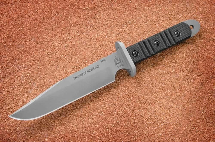 TOPS Knives Desert Nomad Black G10 Tumble 440C - Knives.mx