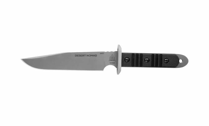 TOPS Knives Desert Nomad Black G10 Tumble 440C - Knives.mx