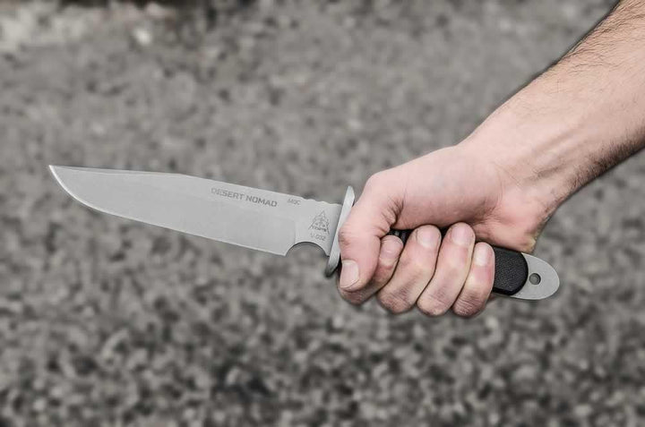 TOPS Knives Desert Nomad Black G10 Tumble 440C - Knives.mx